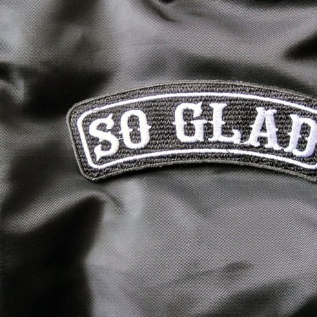 So Glad MA-1 Jacket Black