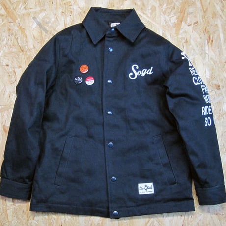 So Glad SKULL Deck Jacket Navy