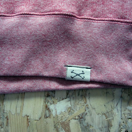 So Glad Star French Terry Sweat V・H・Red
