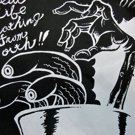 Monster in Hat Swing Top Black