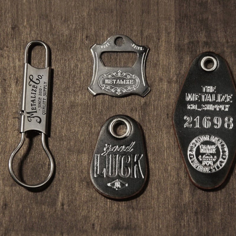 Good Luck Leather Key Tag | So Glad web store