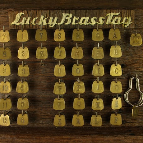 Lucky Brass Tag