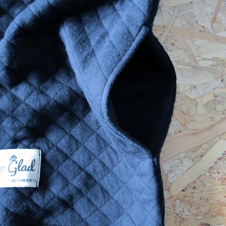 So Glad Knit Quilt Sweat Black