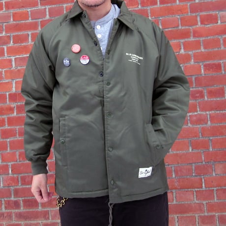 So Glad Coach Jacket Kahki