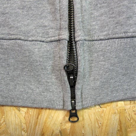 So Glad SKULL Zip Parka H・Gray