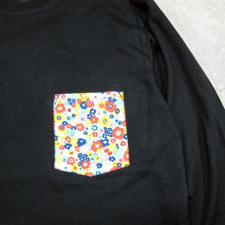 Flower Pocket L/S TEE