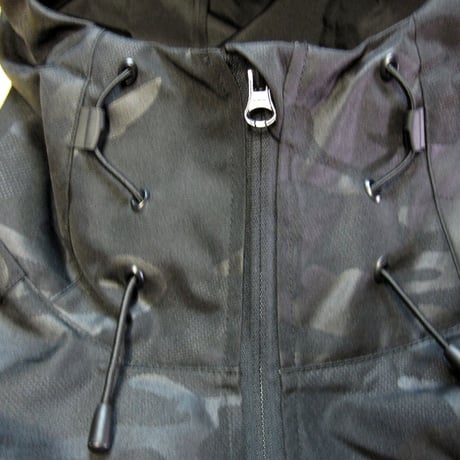 No Matter Shell Parka Woodland Black