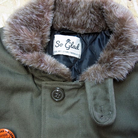 So Glad N-1 Jacket Kahki