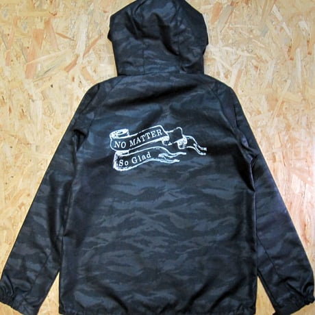 No Matter Shell Parka Tiger Black