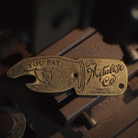 ''You Pay'' opener Key Ring