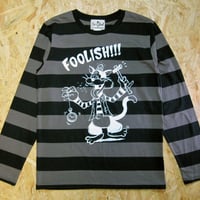 Foolish!!! Border L/S TEE