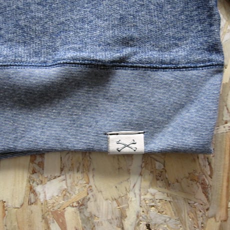 So Glad Star French Terry Sweat V・H・Blue