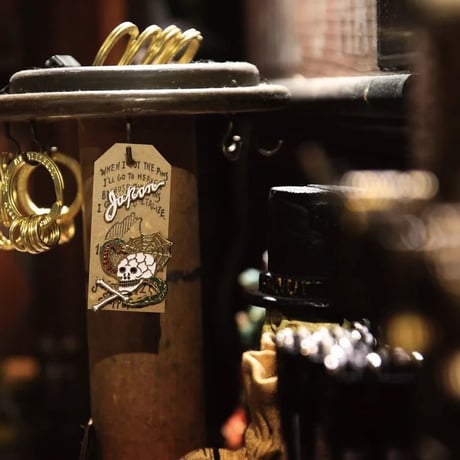 "SKULL SNAKE" Souvenir Pin Set