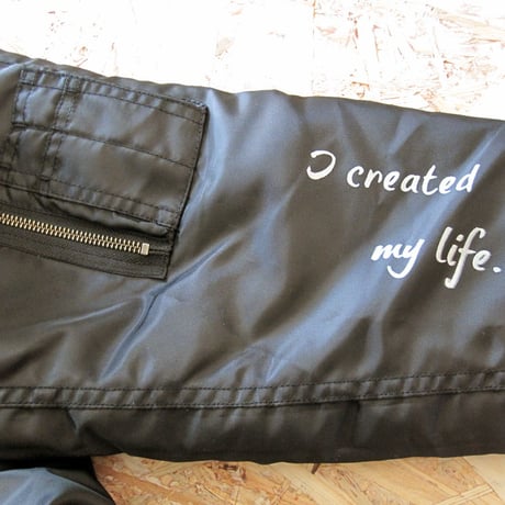 So Glad MA-1 Jacket Black