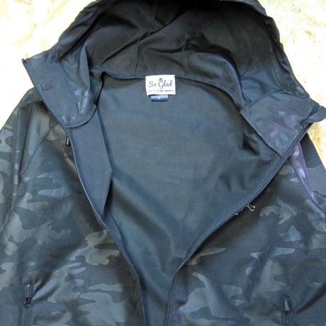 No Matter Shell Parka Woodland Black