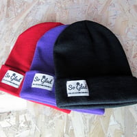 So Glad DOUBLE BEANIE