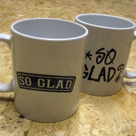 So Glad MUG LOGO Black