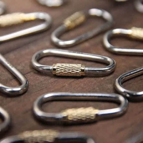 Mini industrial style keyring