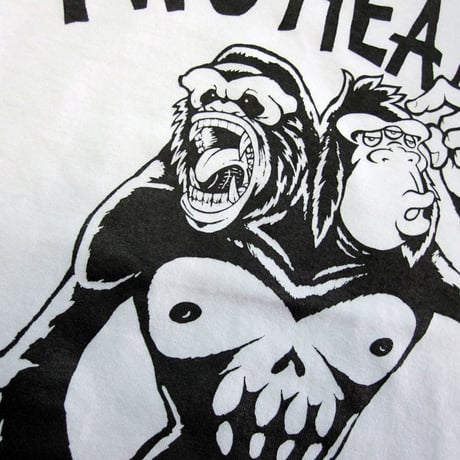 Two Heads Stupid Raglan 3/4S TEE