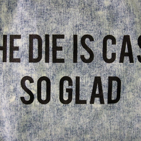 So Glad Denim Tote Bag