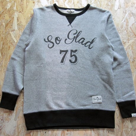 So Glad Vintage French Terry Sweat V・H×Black