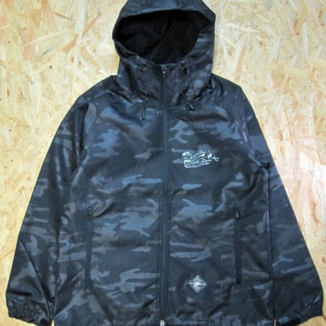 No Matter Shell Parka Woodland Black