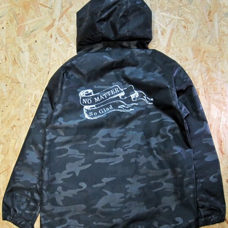 No Matter Shell Parka Woodland Black