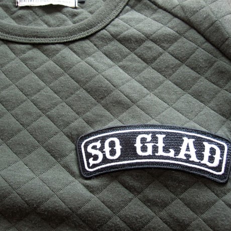 So Glad Knit Quilt Sweat Kahki