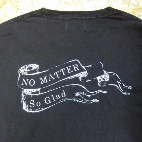 No Matter Pigmento Dye L/S TEE V・Black