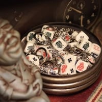 Poker Dice Keychain