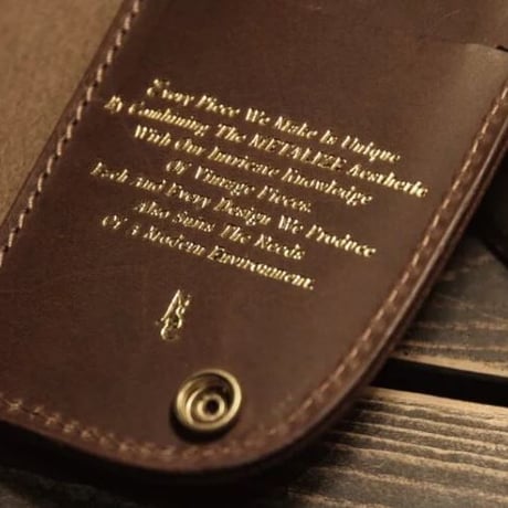 Hand Made Horween CXL Leather Wallet