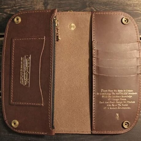 Hand Made Horween CXL Leather Wallet