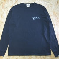No Matter Pigmento Dye L/S TEE V・Black