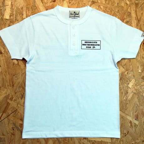 Box Logo Henry Neck TEE