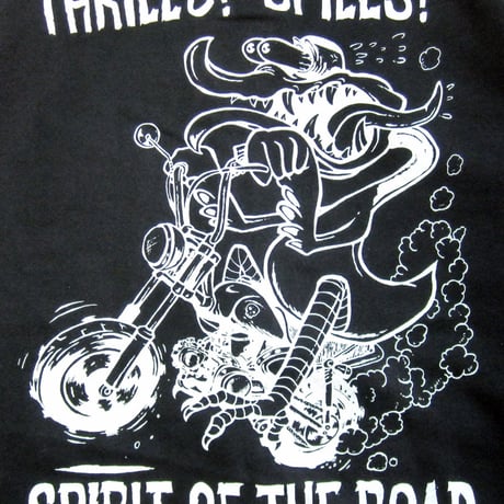 Thrills! Spills! P/O Parka Black