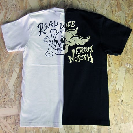 REAL LIFE SKULL TEE