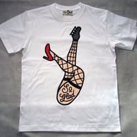 Guitar Female Leg TEE W