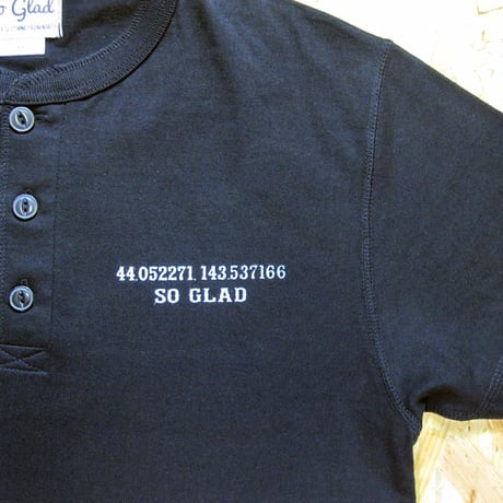 So Glad Henry Neck TEE