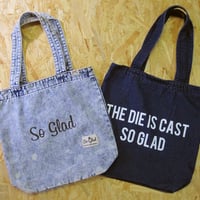 So Glad Denim Tote Bag