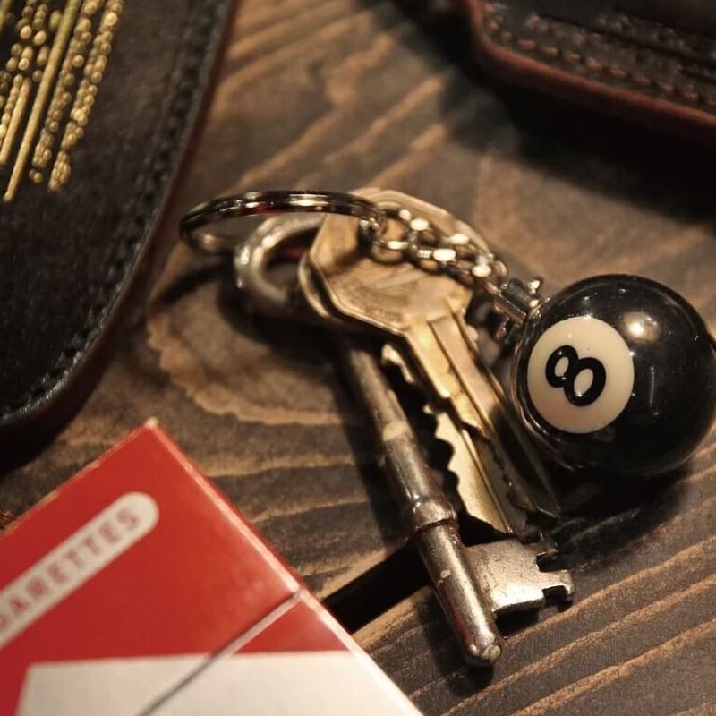 STUSSY ビリヤードボール セット 8 Ball Keyching | So Glad web store