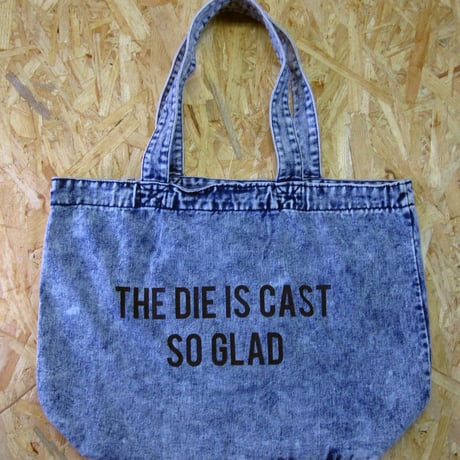 So Glad Denim Large Tote Bag