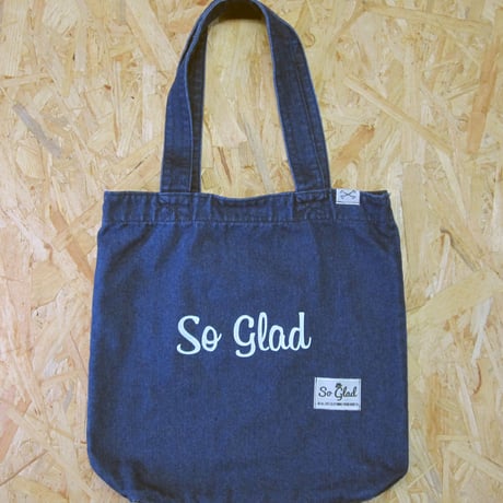So Glad Denim Tote Bag
