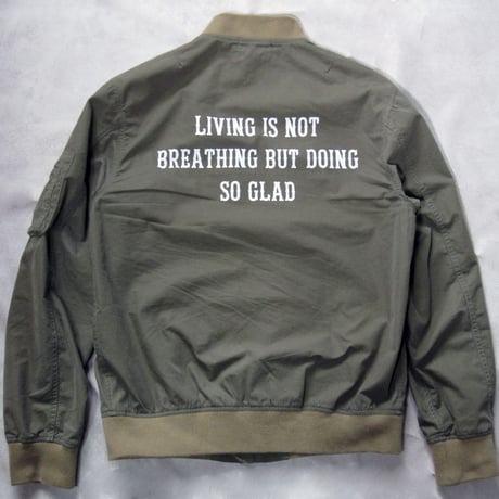 So Glad Military Zip Shirt