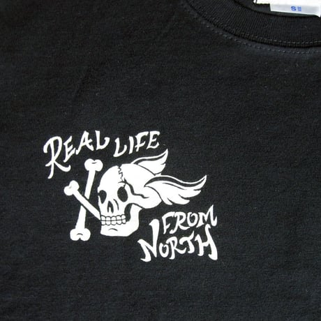 REAL LIFE SKULL TEE