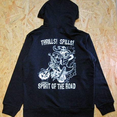 Thrills! Spills! Zip Parka Navy