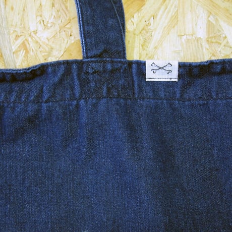 So Glad Denim Large Tote Bag
