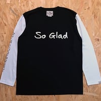 So Glad Logo L/S TEE B