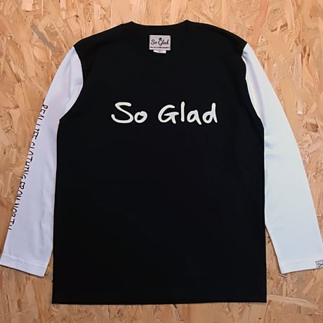 So Glad Logo L/S TEE B