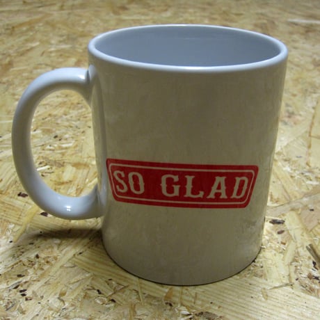 So Glad MUG LOGO Red