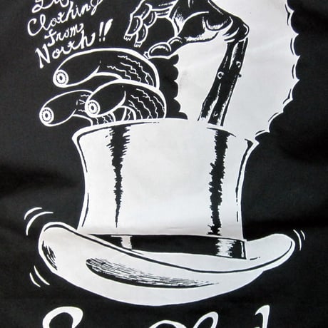 Monster in Hat Swing Top Black